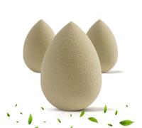 Bumfuzz Green Tea Beauty Sponge: Biodegradable and Vegan Makeup Sponge, Plant Based, Eco-Friendly, Cruelty Free, No Dyes and Latex, Ideal for Liquids and