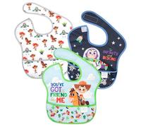 Bumkins Baby Boys Superbib Disney SuperBib, Baby Bib, Waterproof, Washable, Stain and Odor Resistant, 6-24 Months, 3-Pack - Toy Story (pack of 1)