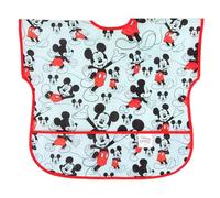 Bumkins Baby Junior Bib, Disney Mickey Mouse Blue, 1-3 Years
