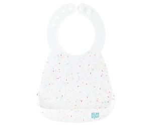 Bumkins Baby Silicone Bib, Vanilla Sprinkle, 6-24 Months