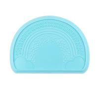 Bumkins Baby Silicone Sensory Placemat, Toddler Placemat, Suction Placemat for Restaurants, Feeding for High Chairs and Tables, Baby Led Weaning, Ages 6 Months Up