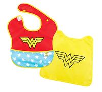Bumkins DC Comics Wonder Woman Logo Superbib with Cape