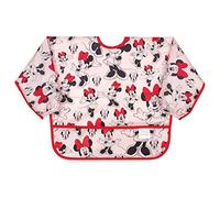 Bumkins Disney Baby Waterproof Sleeved Bib, Minnie Classic, 6-24 Months