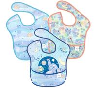 Bumkins Disney Bibs for Girls or Boys, Super Bibs for Babies and Toddlers for 6-24 Months, Essential Essential for Eating, Feeding, Baby LED Weaning, Stain Resistant, Soft