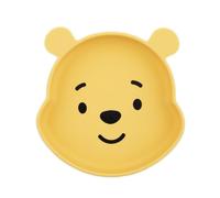 Bumkins Disney Silicone Grip Dish, Suction Plate, Divided Plate, Baby Toddler Plate, BPA Free, Microwave Dishwasher Safe - Winnie The Pooh