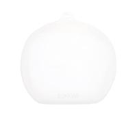 Bumkins Grip Dish Lid for Suction Plate, Divided Baby/ Toddler Plate Lid, BPA Free, Microwave/ Dishwasher/ Freezer Safe, 100 Percent Silicone, Clear