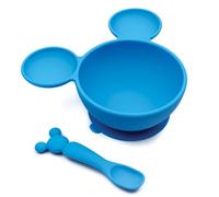 Bumkins Mickey Mouse First Feeding Set, Blue