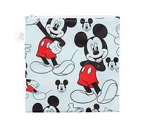 Bumkins Sandwich/Snack Bag, Disney Reusable, Washable, Food Safe, BPA Free, Mickey Mouse, 7 x 7