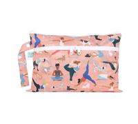 Bumkins Waterproof Baby Stroller Bag, Baby Stroller Bag, Diaper Bag, Zipper, Reusable, Black