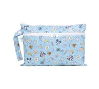 Bumkins - Waterproof Bag, Disney Mickey + Minnie Sunny Side Up-cl, Wet/Dry Clutch, Wet Bag