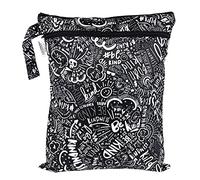 Bumkins Waterproof Wet Dry Bag for Baby, Travel, Swimsuit, Cloth Diapers, Be Kind