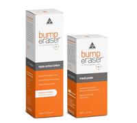 Bump eRaiser Triple Action Lotion Duo - Lotion (125ml) & Medi Paste (30ml) for Skin Prone to Ingrown Hairs and Razor Bumps, Ideal for Bikini Line, Face and Underarms Post Hair-Removal