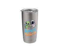 Bump It Don't Shake It Alien Greeting Jokes - Stainless Steel Insulated Tumbler