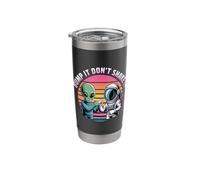 Bump It Don't Shake It Alien Greeting Jokes - Stainless Steel Insulated Tumbler