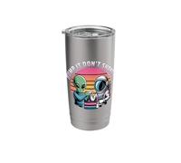 Bump It Don't Shake It Alien Greeting Jokes - Stainless Steel Insulated Tumbler
