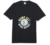 Bump Set Spike Repeat Classic Volleyball Movement Design Comfort Colors Adult Heavyweight T-Shirt