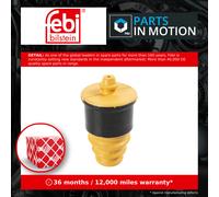 febi bilstein 36976 Bump Stop for rear axle support, pack of one, Yellow