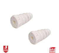 BUMP STOPS x 2 PAIR REAR FEBI 23504 SKODA OCTAVIA SUPERB VW GOLF PASSAT A3263