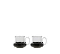Bump Tea Cups Set of 2 Black