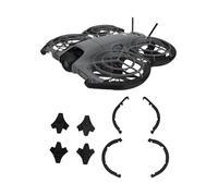 Bumper and Stand for DJI Neo 2 Drone, FJIASTB PE Propeller Guard Protector and Extension Legs, Height Increase 10mm (Black)