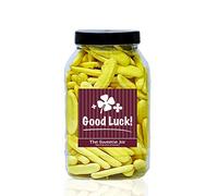 BUMPER BANANAS 1.4kg Sweet Jar - A Personalised Gift Jar filled with your favourite Retro Sweets! - Good Luck