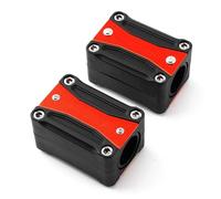 Bumper Blocks For H-onda For Africa Twin CRF1100L CRF 1100 1000/L XRV 750 Motorcycle Accessories Engine Protection Guard Bumper Decorative Block(Black- Silver)