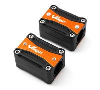 Bumper Blocks For H-onda XL1000 Varadero XL 1000 125 V Xl1000v Xl125v Motorcycle Accessories Engine Protection Guard Bumper Decorative Block(Orange)