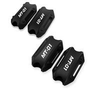 Bumper Blocks For Y-AMAHA MT01 MT-01 MT 01 2004 2005 2006 2007-2019 Motorcycle 25mm Bumper Engine Guard Protector Block Crash Bar Decorative(A Short 4PCS)