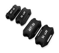 Bumper Blocks For Y-AMAHA MT15 MT 15 2015 2016 2017 2018 2019 MT-15 Motorcycle 25mm Bumper Engine Guard Protector Block Crash Bar Decorative(A Short 4PCS)
