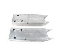 bumper bracket For X3 X4 F25 F26 M40i XDrive28i XDrive35i 2011-18 2 piece Front Bumper Bracket Impact Bar Left+Right bracket