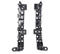 Bumper Bracket Set Compatible With For CRV 2017 2018 2019 Car Front Left Right Bumper Guide Mount Bracket Grille Retainer OEM:71198-TLA-A01