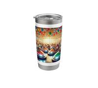 Bumper Car Carnival Amusement Park Ride Dodgem Stainless Steel Insulated Tumbler