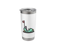 Bumper Car Carnival Amusement Park Ride Dodgem Stainless Steel Insulated Tumbler