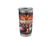 Bumper Car Carnival Amusement Park Ride Dodgem Stainless Steel Insulated Tumbler