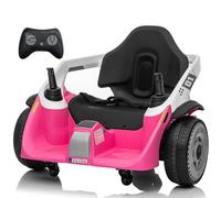 Bumper Car, JOYRACER 24V Electric Ride on Bumping Car Toy W/Parent Remote Control, 3 Speeds, Bluetooth Music, 360 Degree Spin Ride On Toys for Kids Boys Girls