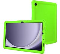 TECHGEAR Bumper Case fits Samsung Galaxy Tab A9 Plus 11" 2023 (SM-X210 / SM-X215 / SM-X219) Rugged Shockproof Soft Silicone Easy Grip Anti-Slip Case with Screen Film, Kids Proof Case [Green]