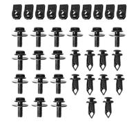 Bumper Clips | Car Engine Under Cover Splash Shield Guard Body Bolts | Automotive Hardware Bumper Clips, Shield Retainer for Most Vehicles