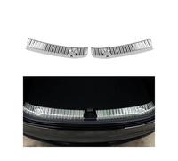 Bumper Covers Sill Guard Protector Strip Decorative For Tesla For Model 3 Y For Model 3 Rear Trunk Stickers(Y Silver)