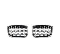 Bumper Diamond Trim Racing Grille Meteor Styling For X3 G01 G08 X4 G02 2018 2019 2020 2021 Car Front Grills Kidney Grill(All Sliver)
