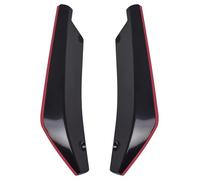Bumper Diffuser Spoiler For A5 Q5 RS5 A3 B6 B8 B5 B9 A6 C5 C6 C7 Q7 40cm Universal Rear Bumper Canard Diffuser Splitter Spoiler Car Accessories(Black Red)