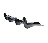 Bumper Diffuser Spoiler For Chevrolet For Corvette C8 2 Door 2020-2024 Z51 Shark Fin Diffuser Bodykit Spoiler Splitter Car Rear Bumper Lip(Glossy Black)