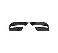Bumper Diffuser Spoiler For Chevrolet For Corvette C8 For Stingray/For Z51 2020 2021-2024 Carbon Fiber Style Car Rear Bumper Tail Pipe Cover Rear Bumper Diffuser(Glossy Black)