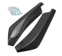 Bumper Diffuser Spoiler For Nissan For Sentra 2020-2023 40cm Rear Bumper Splitter Canard Spoiler Body Kit Protection(Carbon Look)