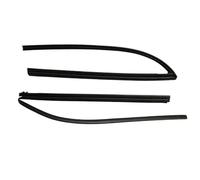 Bumper Door Edge Protection Strips for Land for Cruiser for Prado 120 2003-2009 Roof Rain Drip Rubber(Front Right)