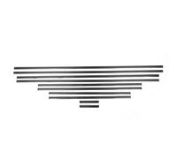 Bumper Door Edge Protection Strips for Mercedes for Benz G-Class W463 2007-2018 Soft Carbon Fiber Car Side Door Body Molding Strips Cover Trim(Carbon Fiber)