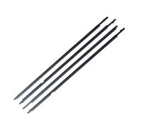 Bumper Door Edge Protection Strips for Toyota for AXIO for Fielder 2006-2012 for Corolla Car Weatherstrip Window Strip Molding Trim Outer Outside Belts 75710-12800 Black