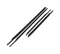 Bumper Door Edge Protection Strips for Toyota for Yaris 2007-2016 Waterproof Pressure Sealing Strip Car Accessories 4PCS Outer Door Window Rubber Weatherstrip