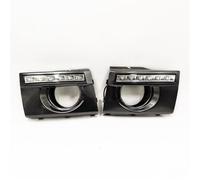 Bumper Fog Driving Lamp Daylight DRL Foglights Fog Lamp Cover 2PCS LED Daytime Running Lights For Hyundai For Tucson 2005 2006 2007 2008 2009