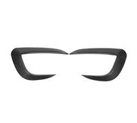 Bumper Fog Grilles Compatible With Tesla For Model Y 2020 2021 2022 2023 2pcs Car Front Lower Bumper Fog Light Lamp Trim Cover Eyebrow Frame Surround(Black A)