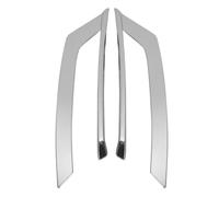 Bumper Fog Grilles Compatible With Volvo For S90 V90 2017 2018 2019 Car Front Bumper Lower Fog Light Lamp Eyebrow Decoration Cover Trim Strip Chrome